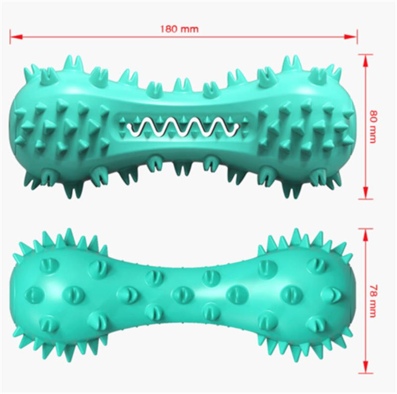 Dog Chew Toy For Aggressive Chewing Rubber Molar Stick