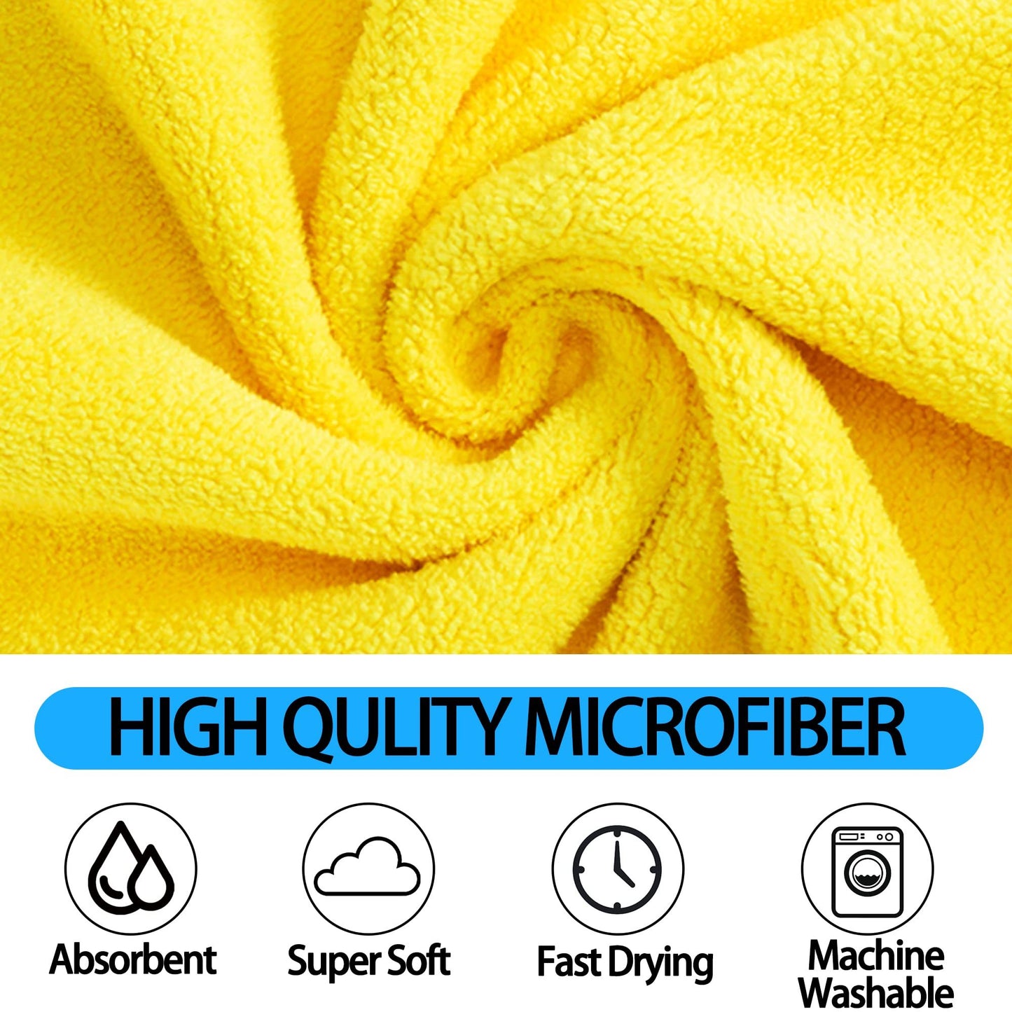 Quick Dry Microfiber Pet Towels For Drying Pets