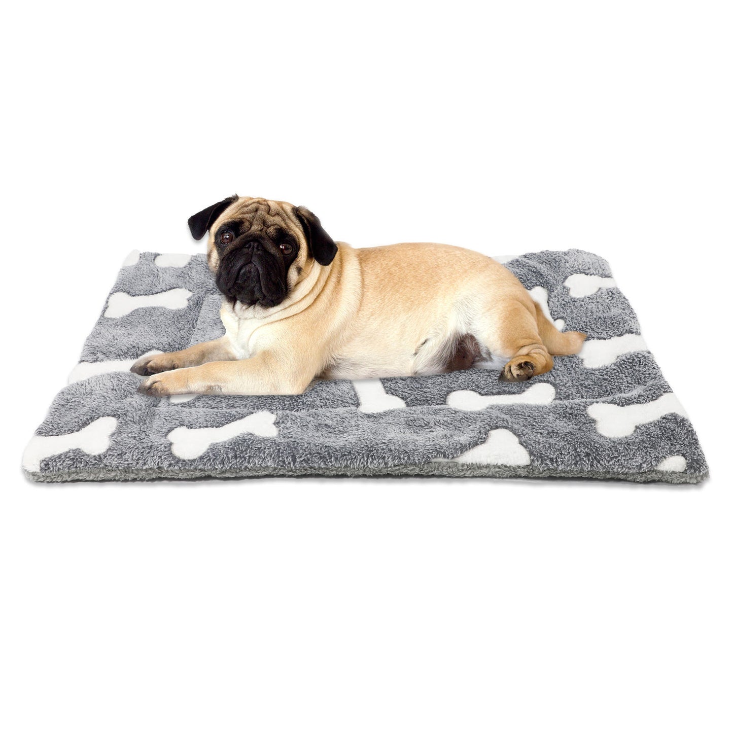 Self-Warming Washable Pet Bed Crate Mat