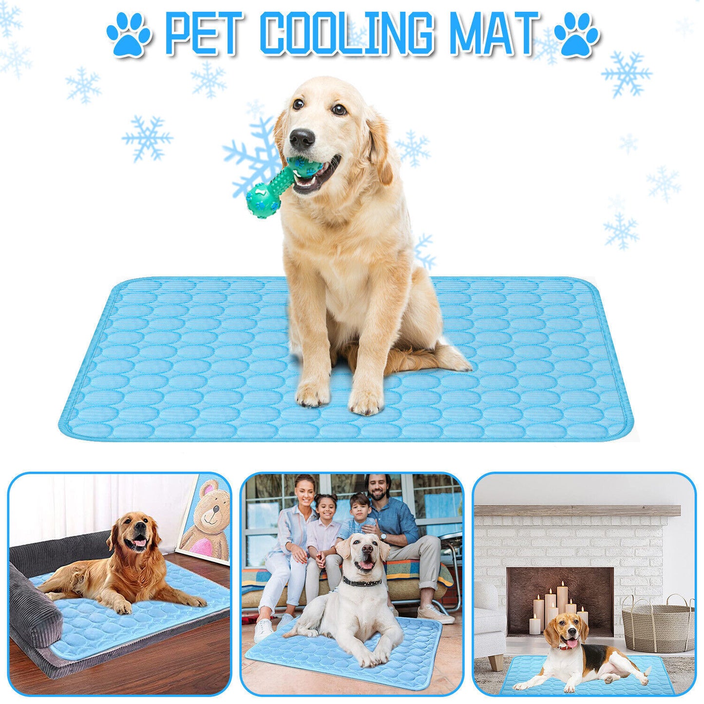 Pet Cooling Mat Pad For Summer Sleeping