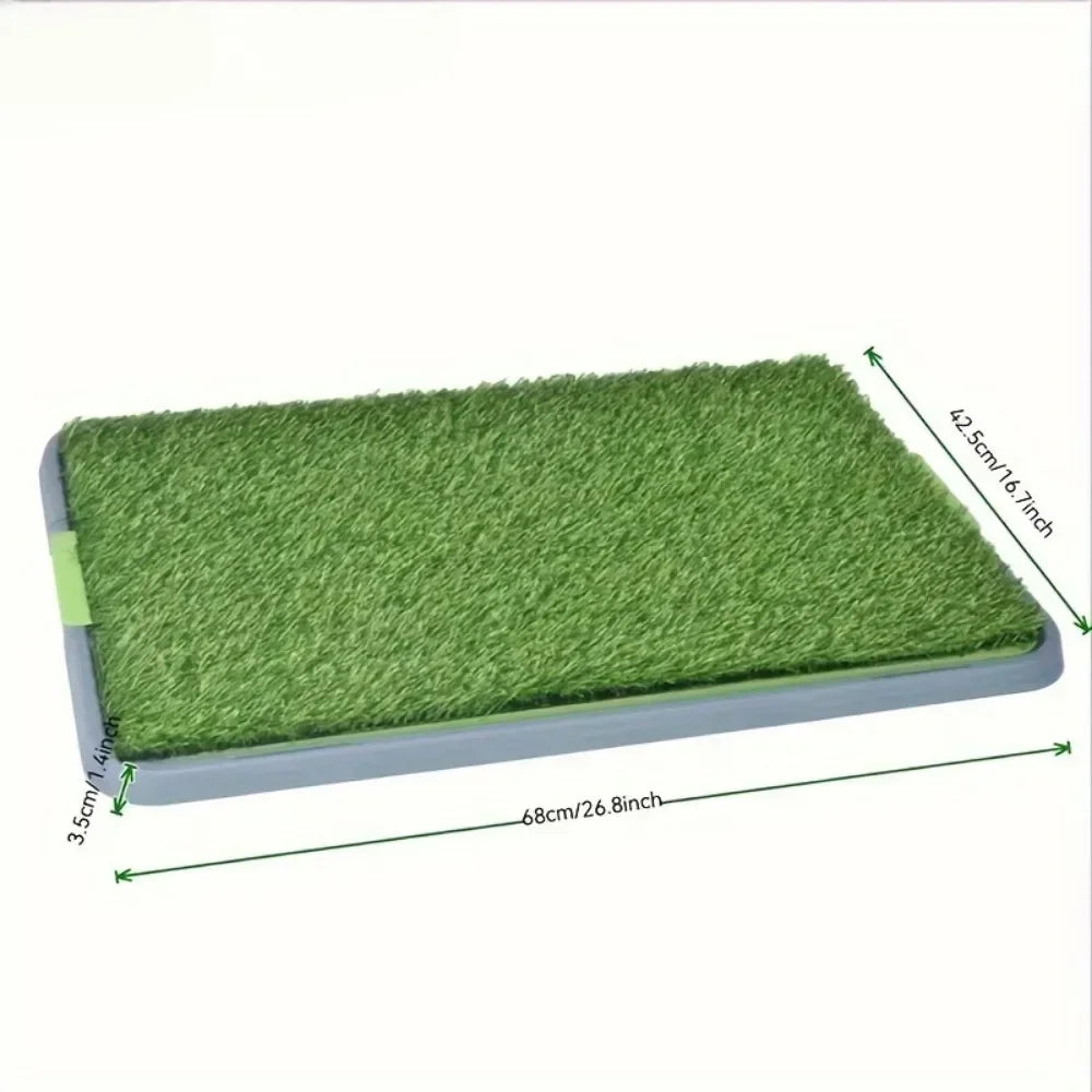 Artificial Grass Anti-Splash Dog Potty Pan