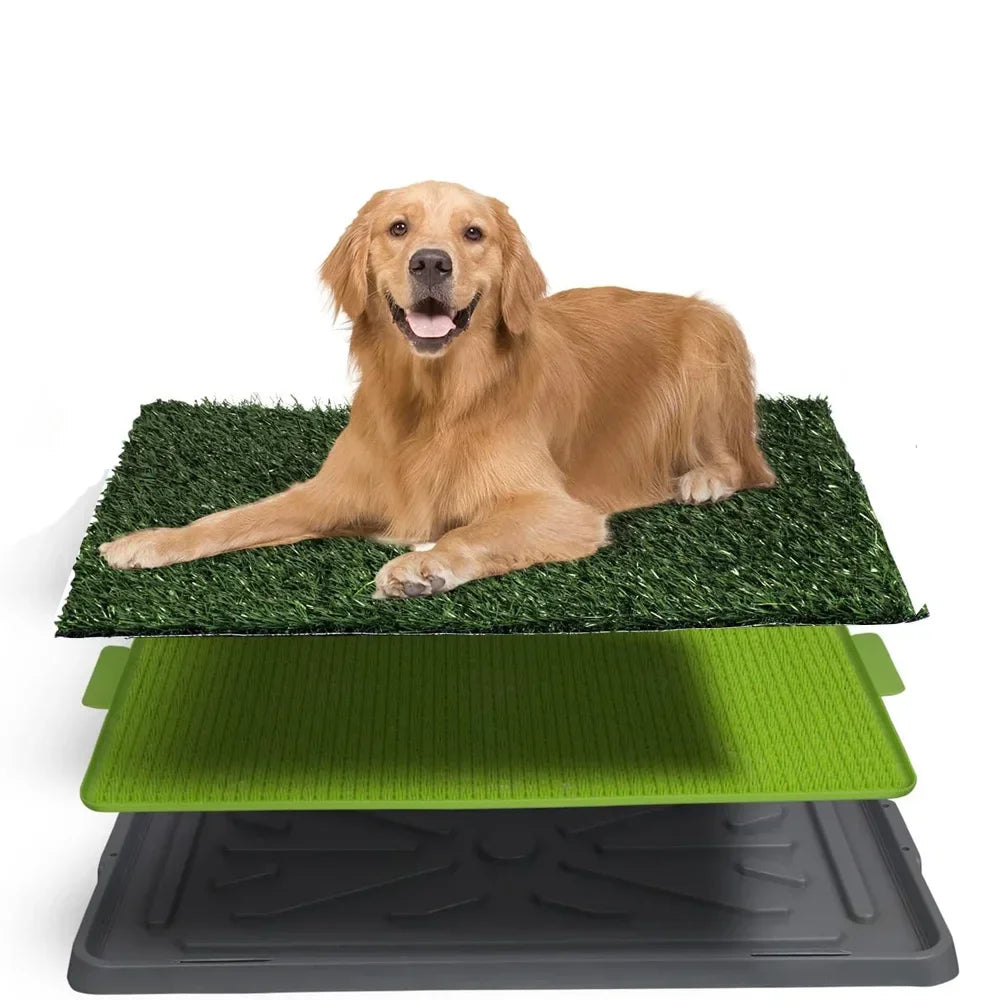 Artificial Grass Anti-Splash Dog Potty Pan