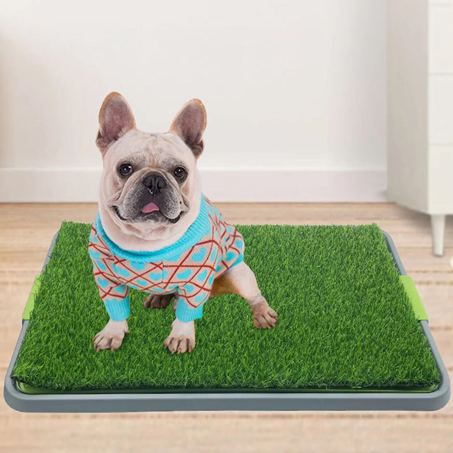Artificial Grass Anti-Splash Dog Potty Pan