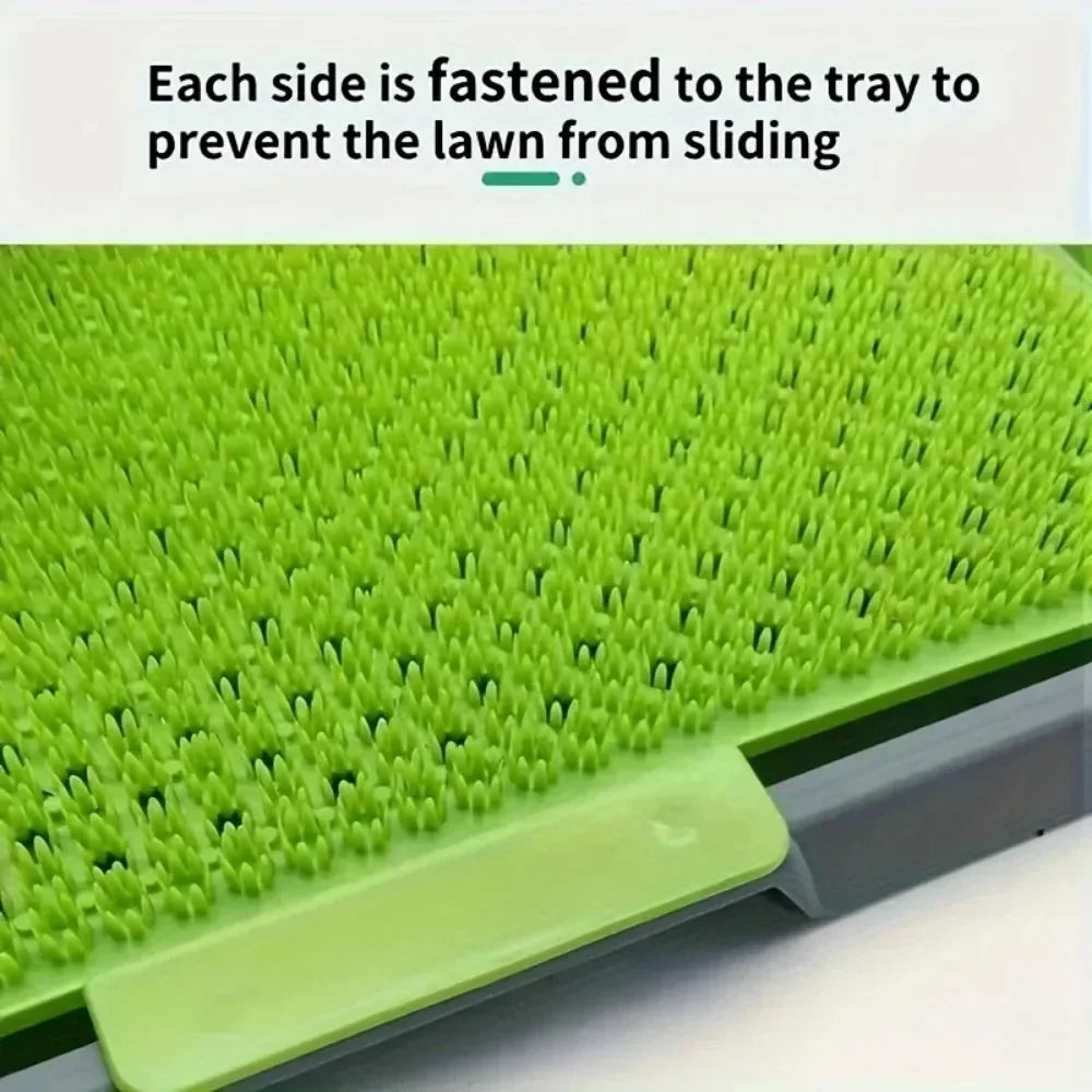 Artificial Grass Anti-Splash Dog Potty Pan