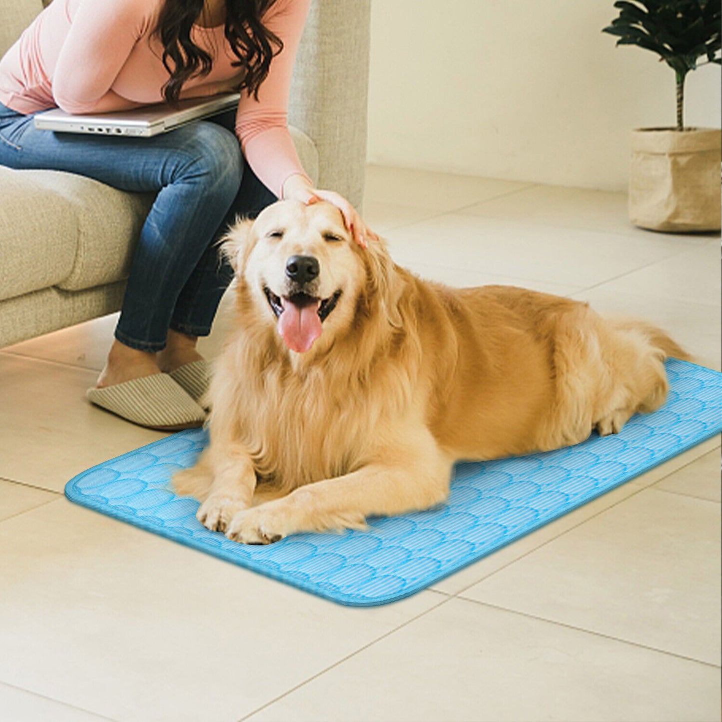 Pet Cooling Mat Pad For Summer Sleeping