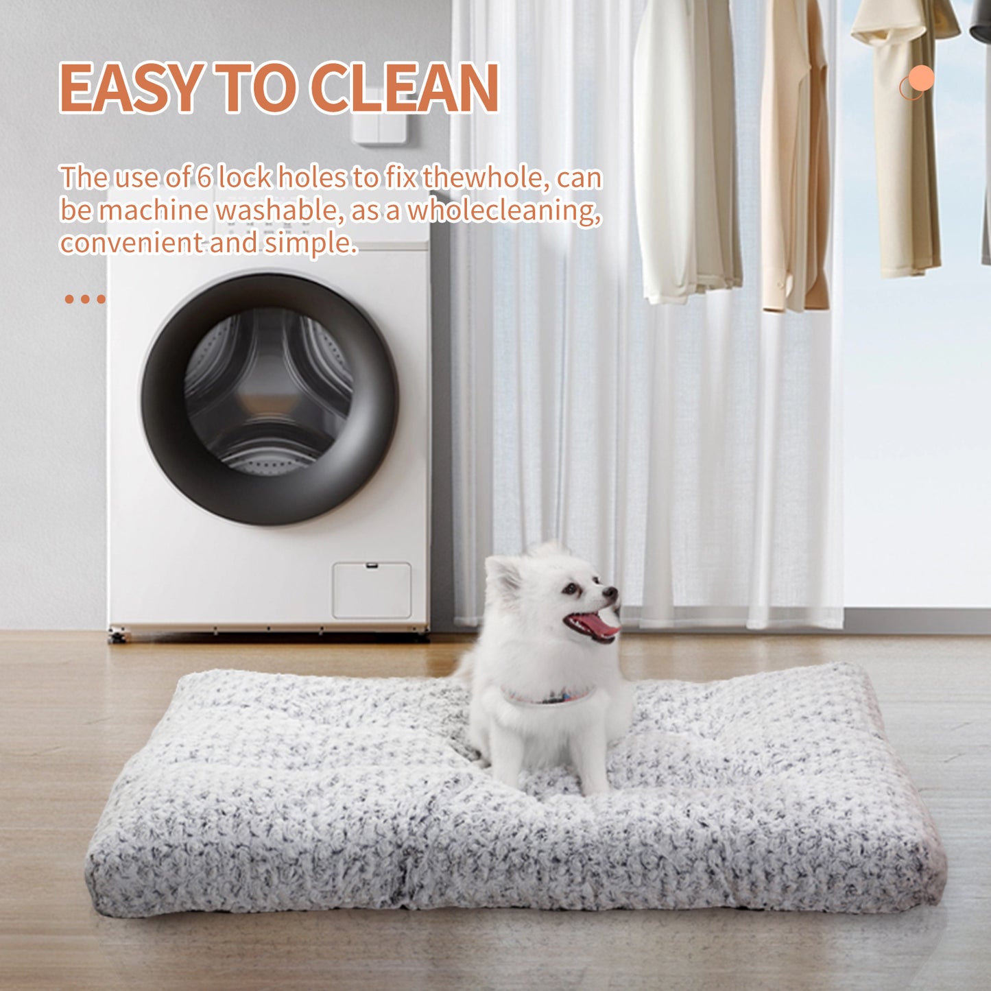 Soft Plush Dog Bed