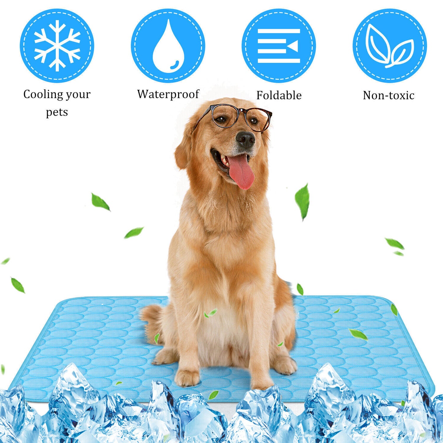Pet Cooling Mat Pad For Summer Sleeping