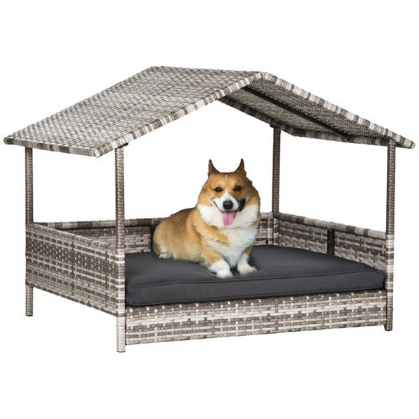 Rattan Pet Sofa Dog Tent