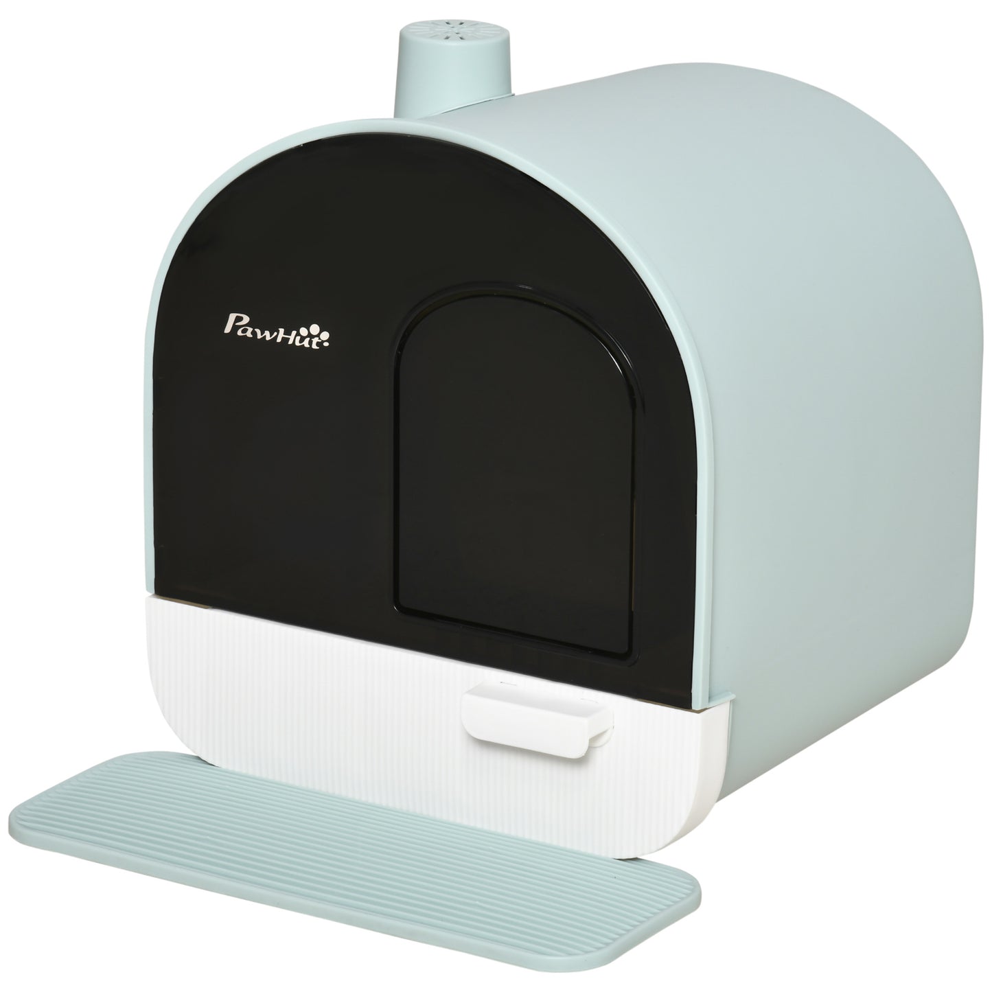Cat Litter Box With Lid, Tray, Spoon, and Strainer