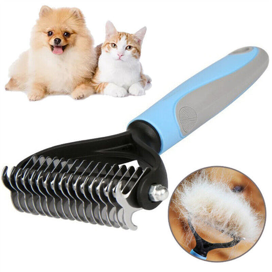 Deshedding Brush 2-Side Dematting and Shedding Tool