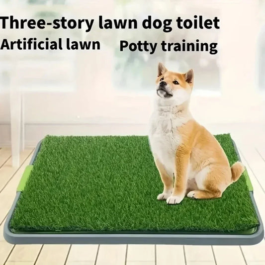 Artificial Grass Anti-Splash Dog Potty Pan