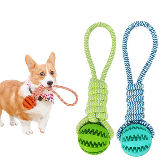 Treat Ball Interactive Hemp Rope Toy